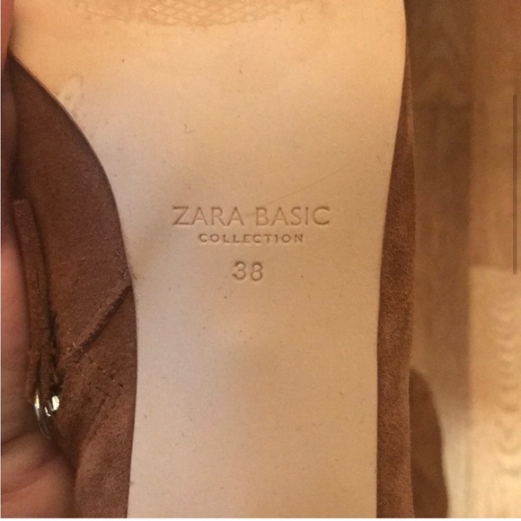 Zara brown suede boots - Picture 2 of 2